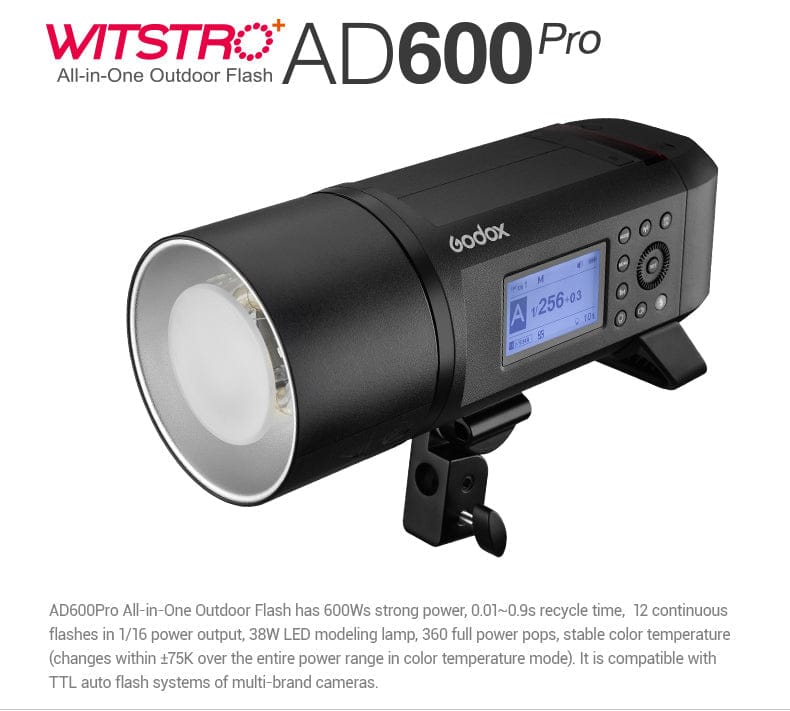 Godox AD600Pro Witstro All-in-One Outdoor Flash