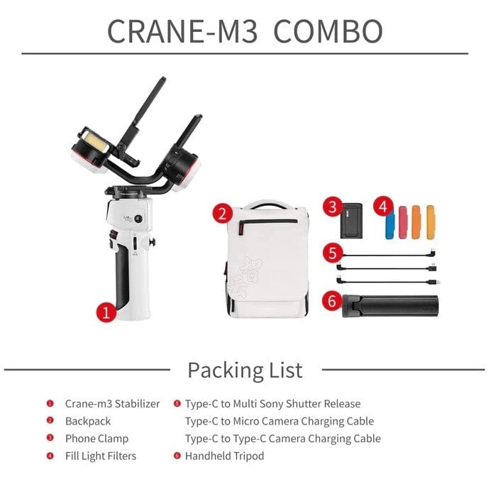 Zhiyun CRANE-M3 COMBO