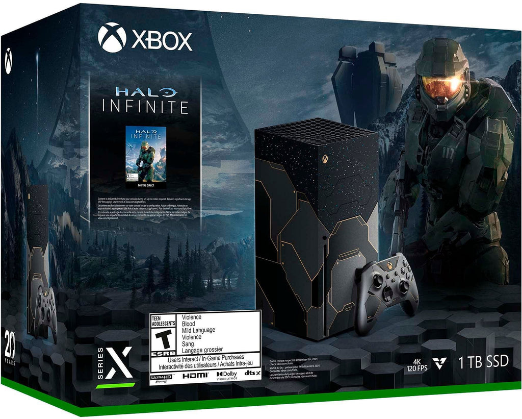 Microsoft - Xbox Series X - Halo Infinite Limited Edition - Black