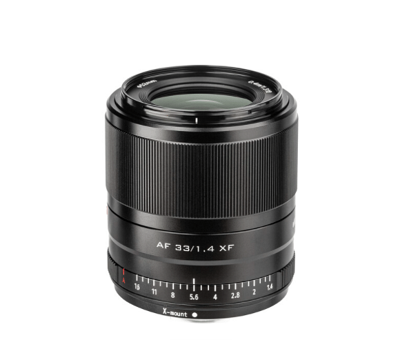 Viltrox AF 33mm f/1.4 XF Lens for FUJIFILM X (V2Black)