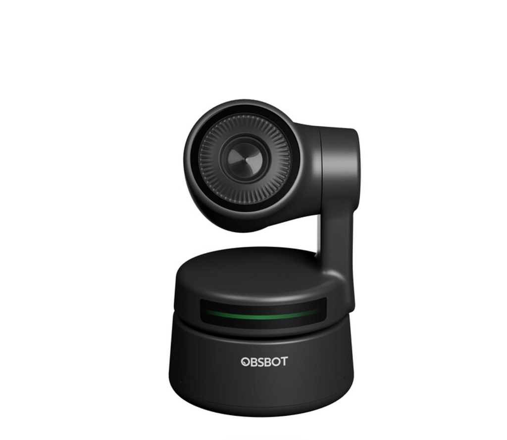 OBSBOT Tiny AI-Powered PTZ Webcam (Black)